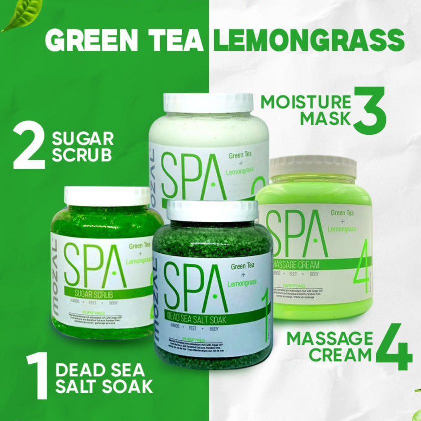 GreenTea + Lemongrass Set