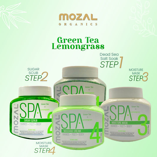 Green Tea + Lemongrass Set